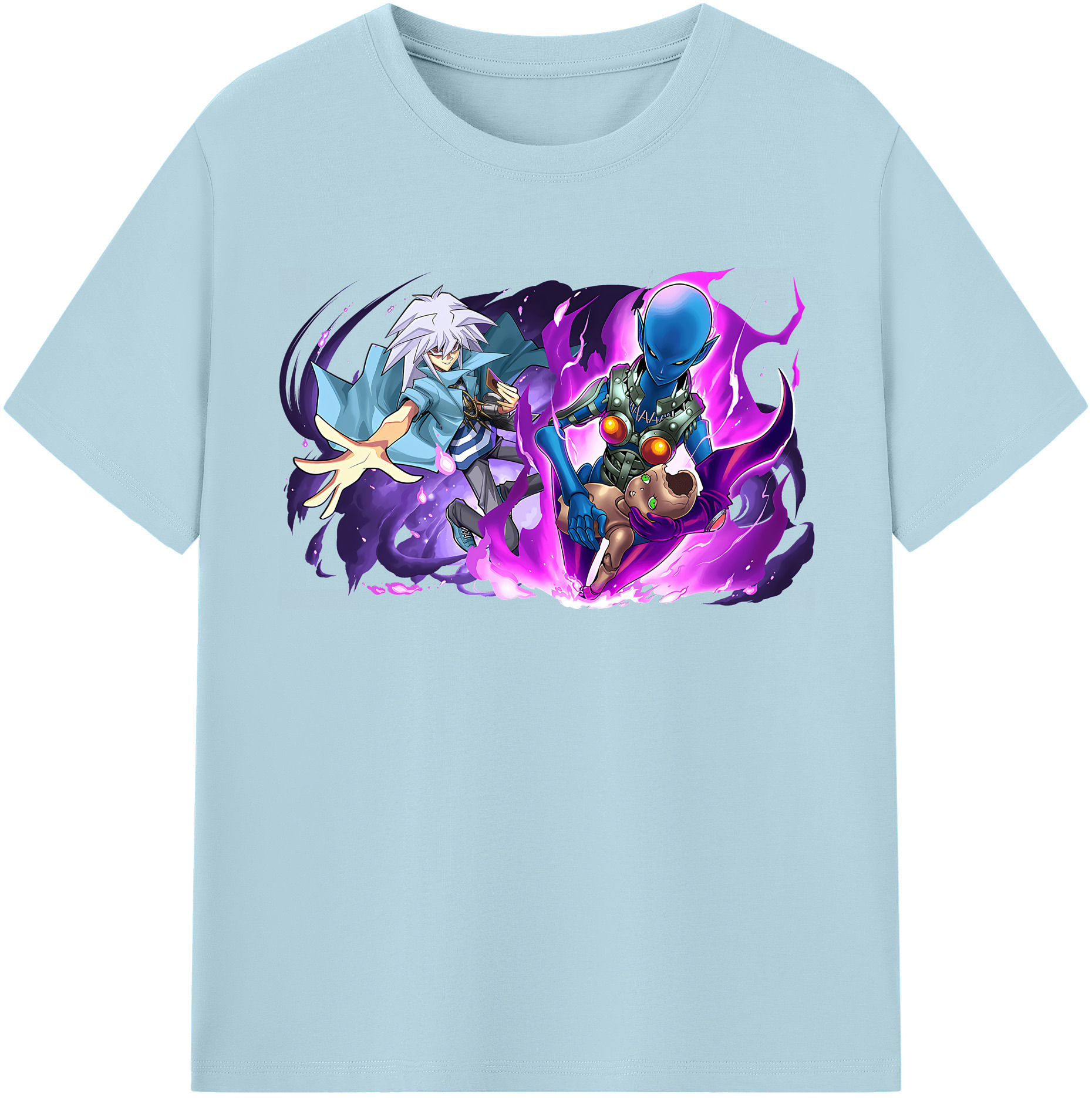 （画像用） 遊☆戯☆王 Yu-Gi-Oh! 綿100％半袖Tシャツ（フロントプリント）